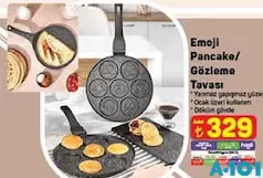 EMOJİ PANCAKE/GÖZLEME TAVASI EMOJİ PANCAKE/GÖZLEME TAVASI